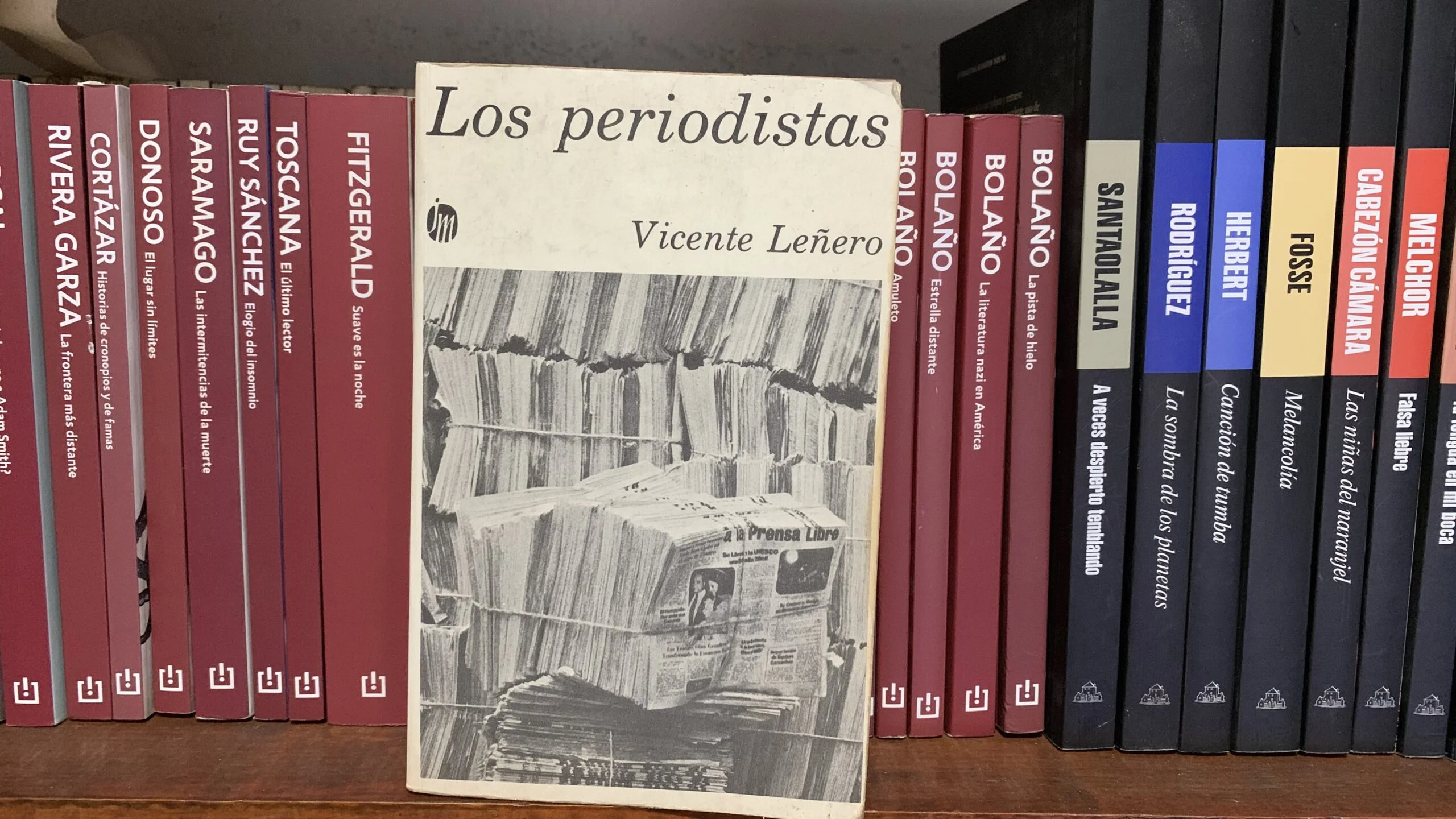 Portada original de Los periodistas de VIcente Leñero
