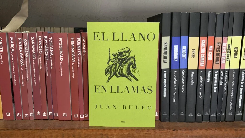 Portada del libro El llano en llamas, al que pertenece el cuento Nos han dado la tierra