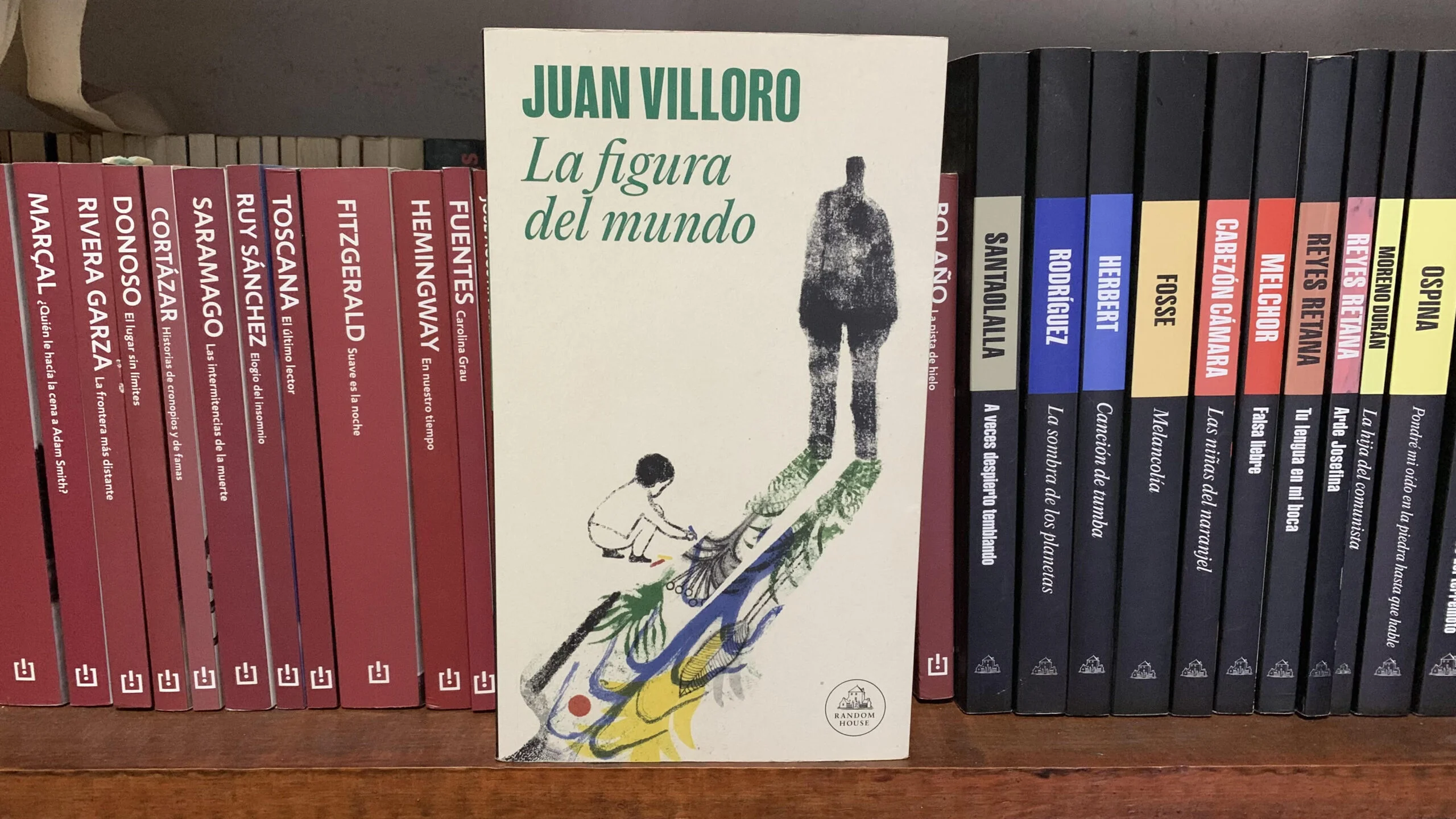 Portada de La figura del mundo de Juan Villoro