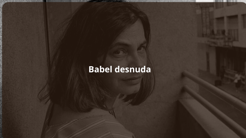 portada del poema babel desnuda de la escritora uruguaya cristina peri rossi