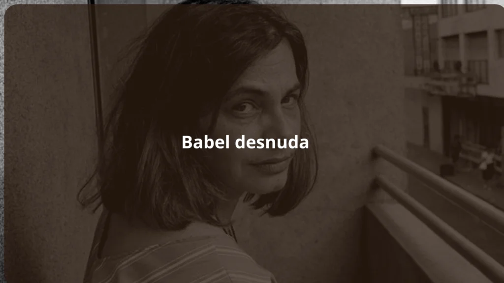 portada del poema babel desnuda de la escritora uruguaya cristina peri rossi