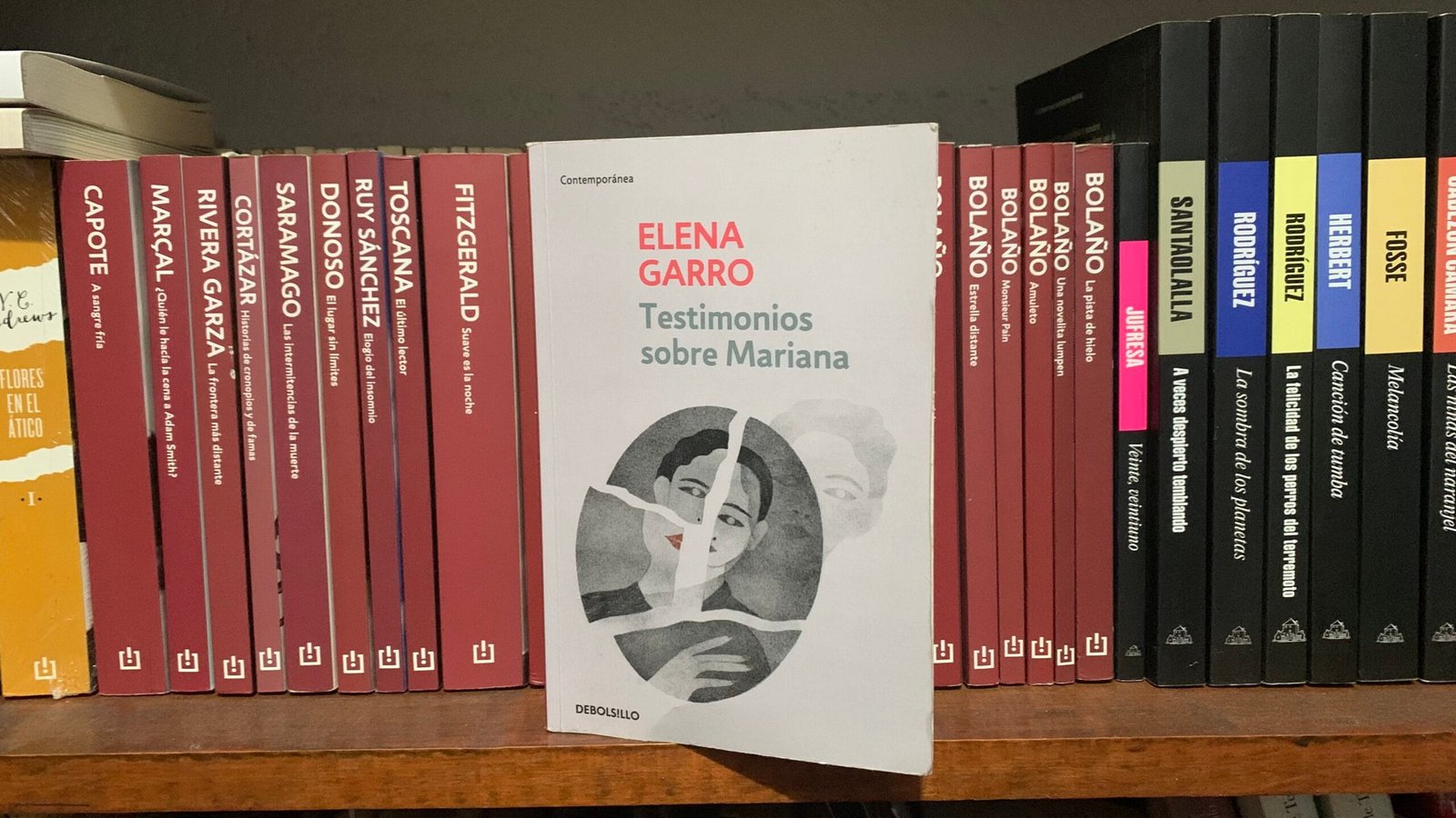 Portada del libro Testimonios sobre Mariana de la escritora mexicana Elena Garro en editorial Debolsillo