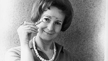 Wyslawa Szymborska, fotografía de su juventud