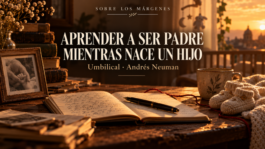 Umbilical de Andrés Neuman, libro sobre paternidad, nacimiento, miedo y ternura