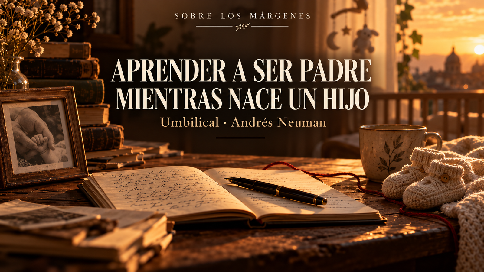 Umbilical de Andrés Neuman, libro sobre paternidad, nacimiento, miedo y ternura