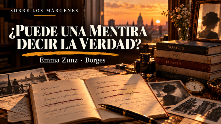 Emma Zunz de Jorge Luis Borges y la relación entre verdad, mentira y narración